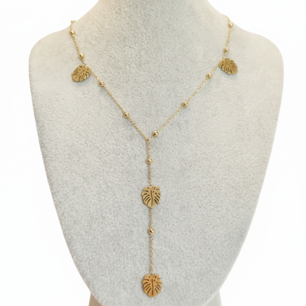 Liana Monstera Necklace