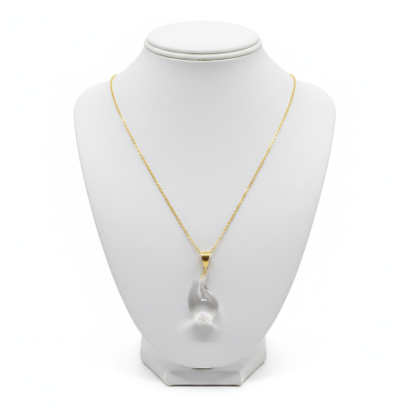 Teardrop Glow Necklace
