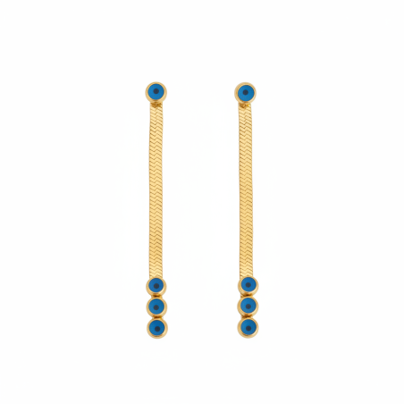 Cindy Evil Eye Earrings