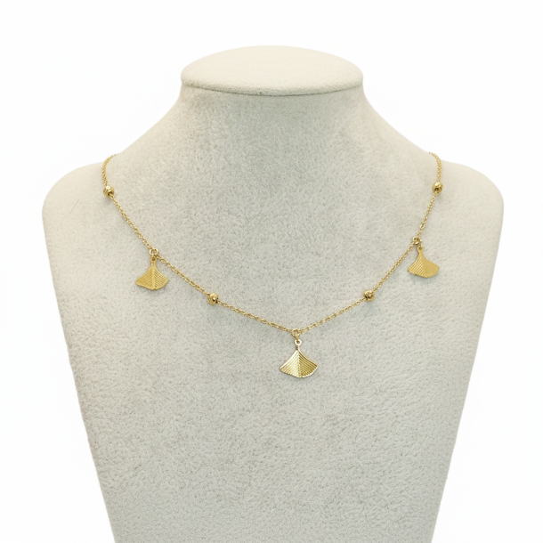 Ginkgo Charm Necklace