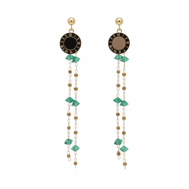 Emerald Roma Earrings