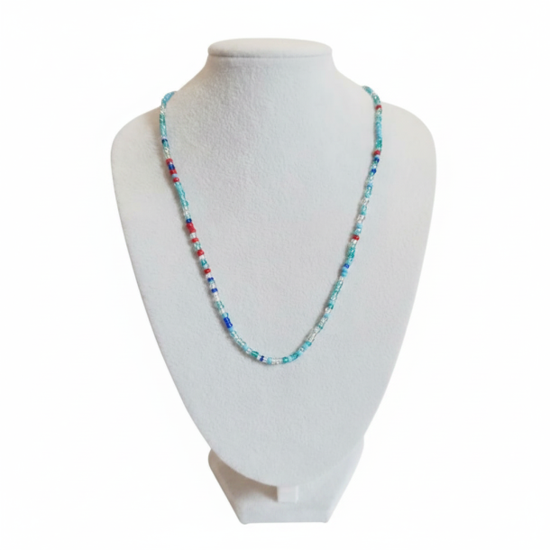 Beaded Necklace Blue Dream
