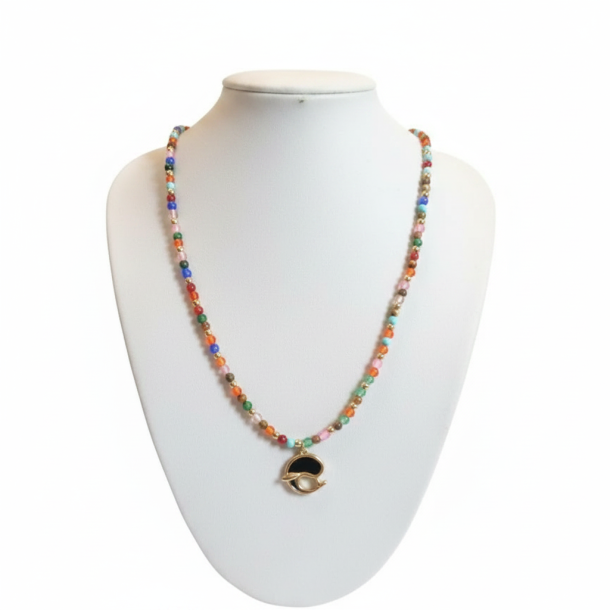 Aura Beaded Necklace