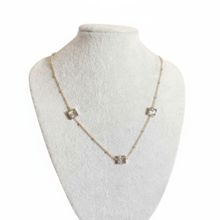 Square Sparkle Necklace 2