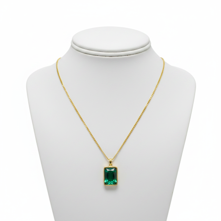 Cleo Emerald Necklace