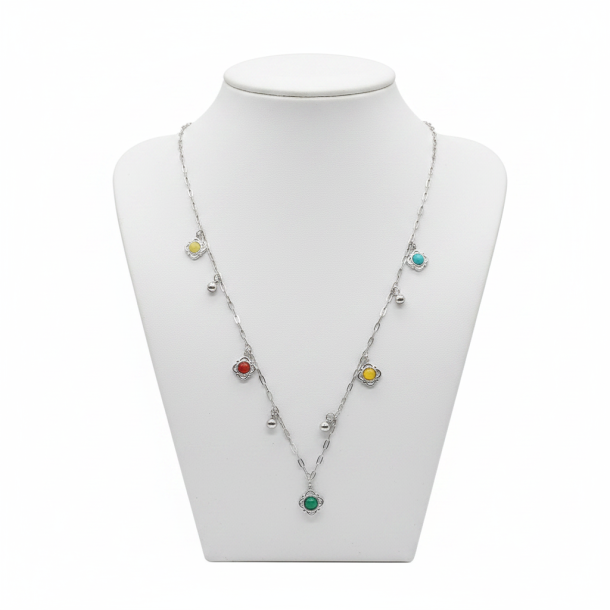 Flora Charm Necklace