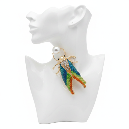 Broszka Cicada Glamour