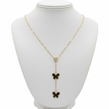 Butterfly Heart Necklace