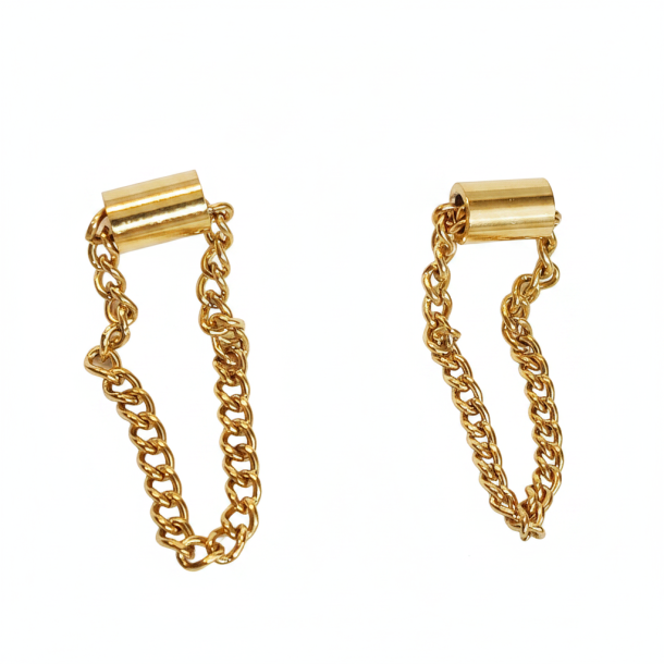 Golden Chain Cindy Earrings