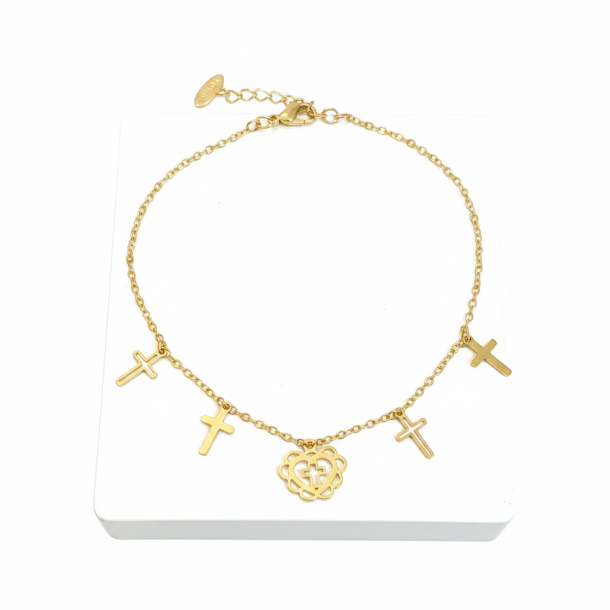 Faith Charm Bracelet