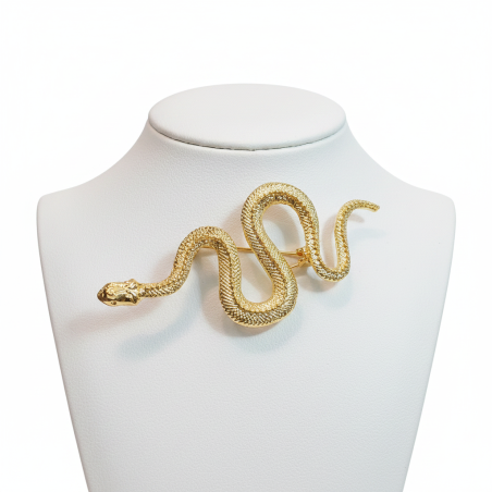 Glamour Snake Brooch