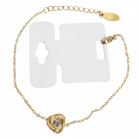 Shimmering Heart Bracelet