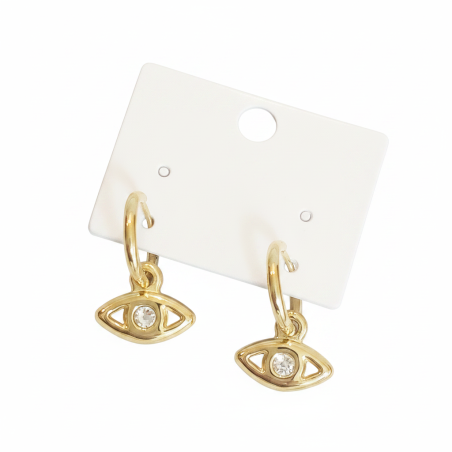 Golden Eye Earrings