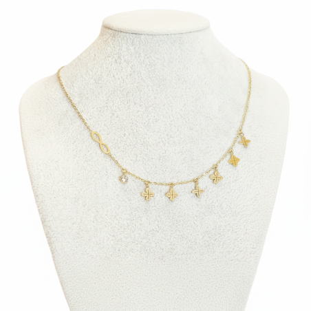 Infinity Clover Necklace