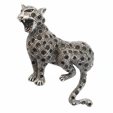 Glamour Panther Brooch