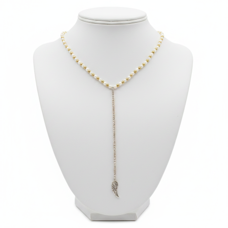 Angel Wing Y-Necklace