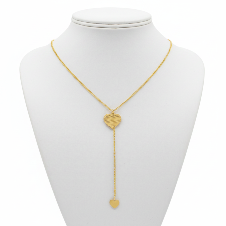 Heart Lariat Necklace