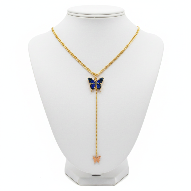 Glamour Butterfly Necklace