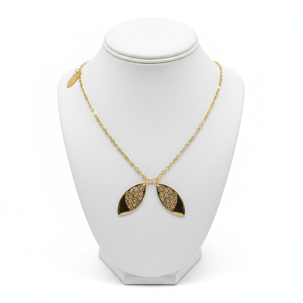 Golden Leaves Necklace