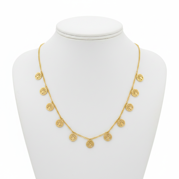 Lebensbaum Halskette