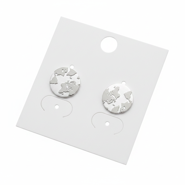 Globe Stud Earrings