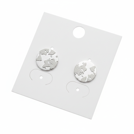 Globe Stud Earrings