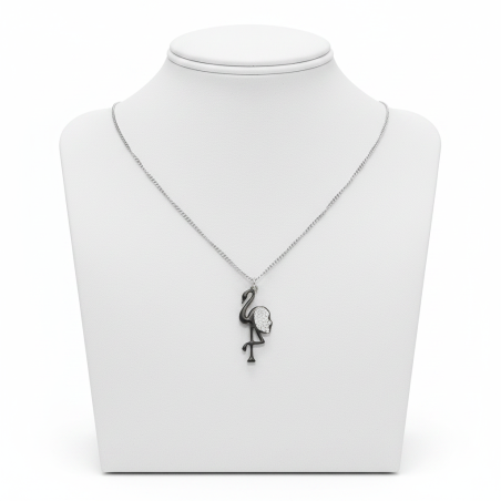 Flamingo Sparkle Necklace