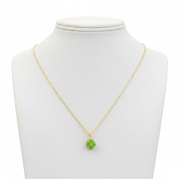 Green Sparkle Necklace