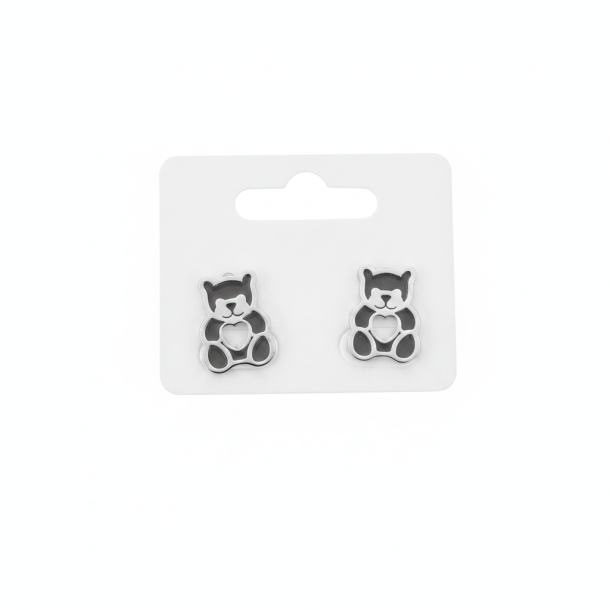 Bear Stud Earrings