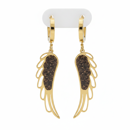 Golden Wing Earrings