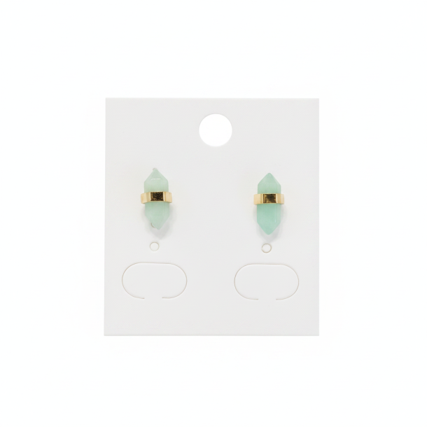 Aura Mint Studs
