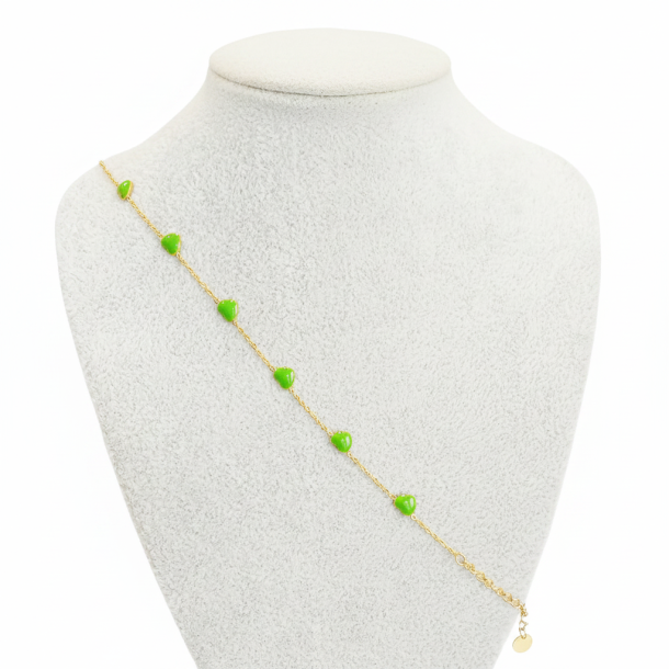 Heart Charm Bracelet