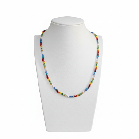 Rainbow Bead Necklace