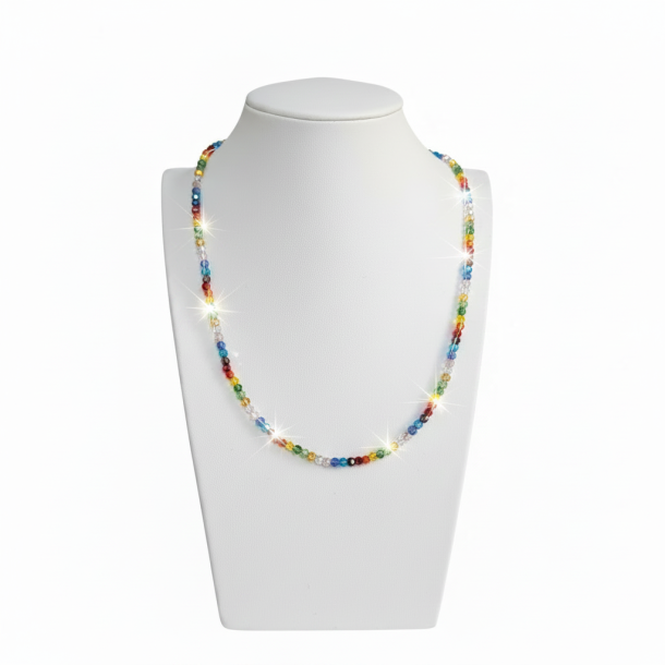 Rainbow Bead Necklace