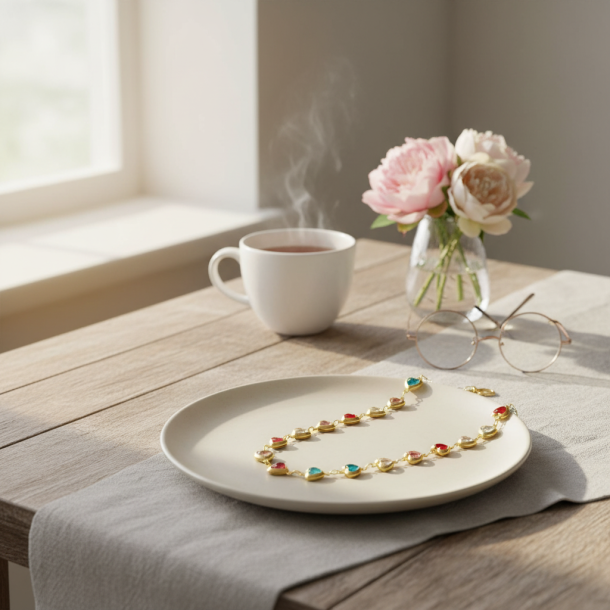 Colorful Hearts Necklace