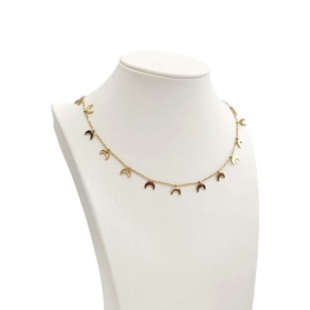 Luna Crescent Necklace