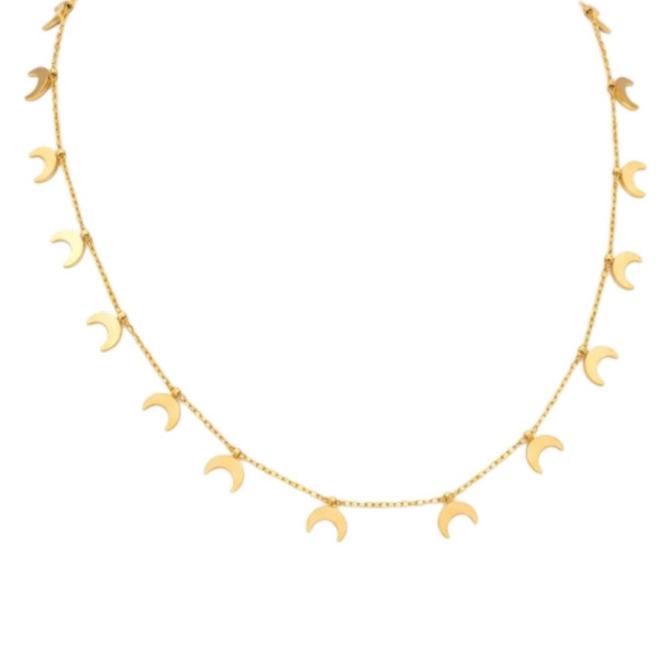 Luna Crescent Necklace