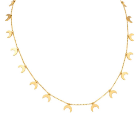 Luna Crescent Necklace