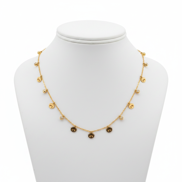 Oriental Eyes Necklace