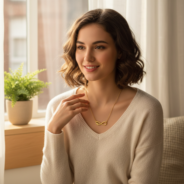 Infinity Mom Necklace