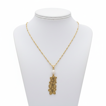 Flora Pearl Necklace