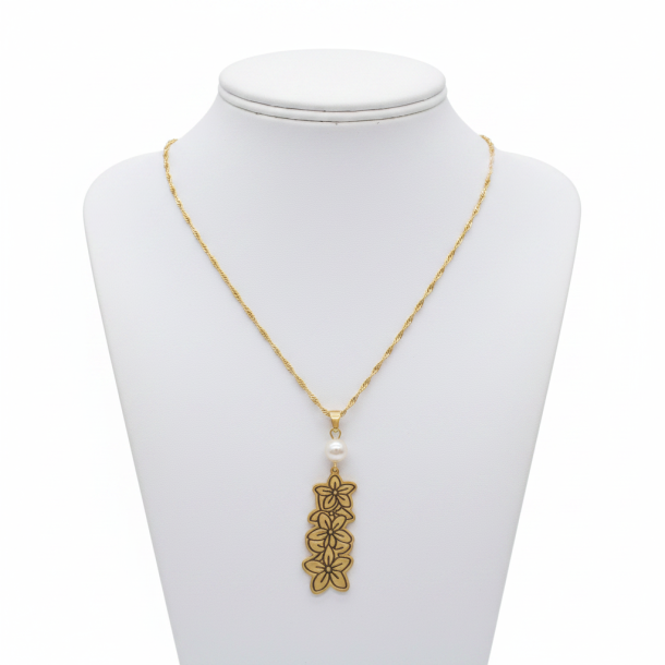 Flora Pearl Necklace