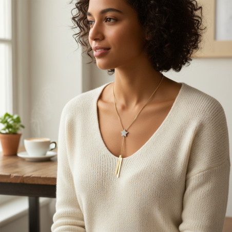 Stella Lariat Necklace