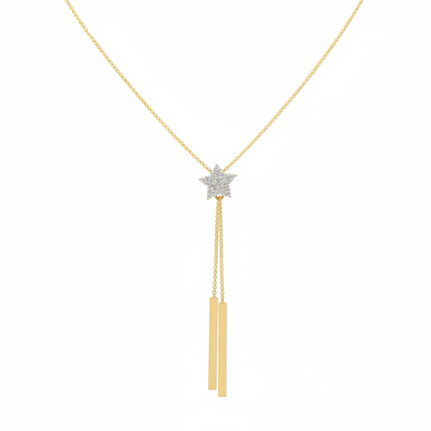 Náhrdelník Lariat Stella