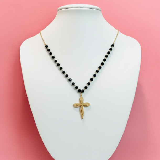 Stella Cross Necklace