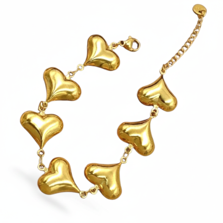 Golden Heart Bracelet