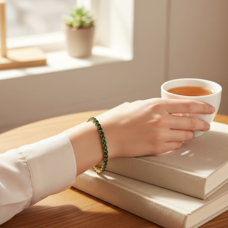 Emerald Sparkle Bracelet 2