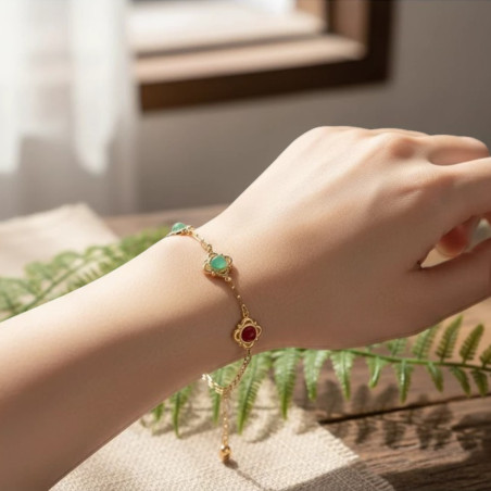 bransoletka kwiatkowa