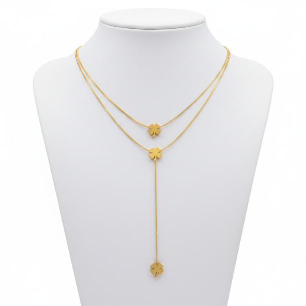 Clover Charm Necklace