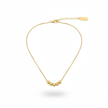 Golden Beads Necklace 2